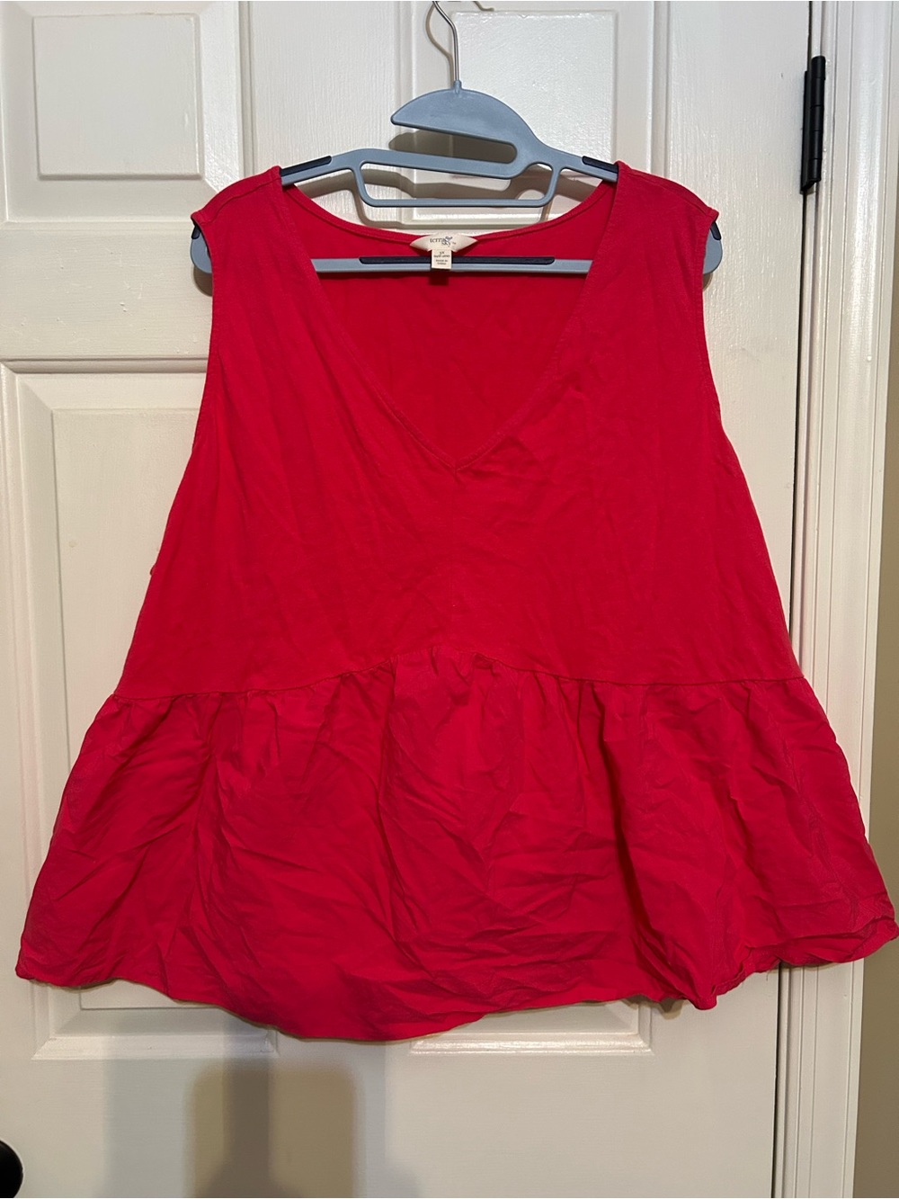 Time and tru pink tank top plus size 3x